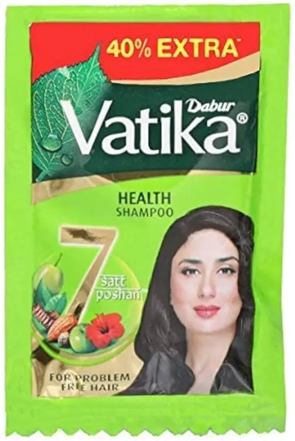 DABUR VATIKA Health Shampoo Sachet - Pack of 16