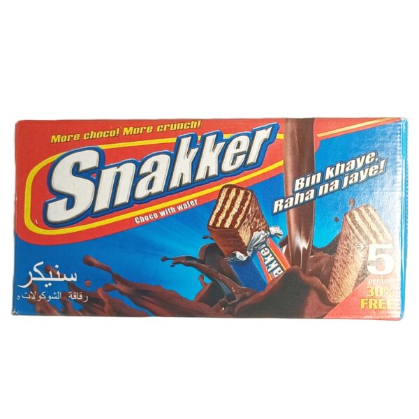 "Purchase" Snakker Wafers Chocolate (Pack of 30pcs) {Bala Jee Trader / Lucky Store =125}