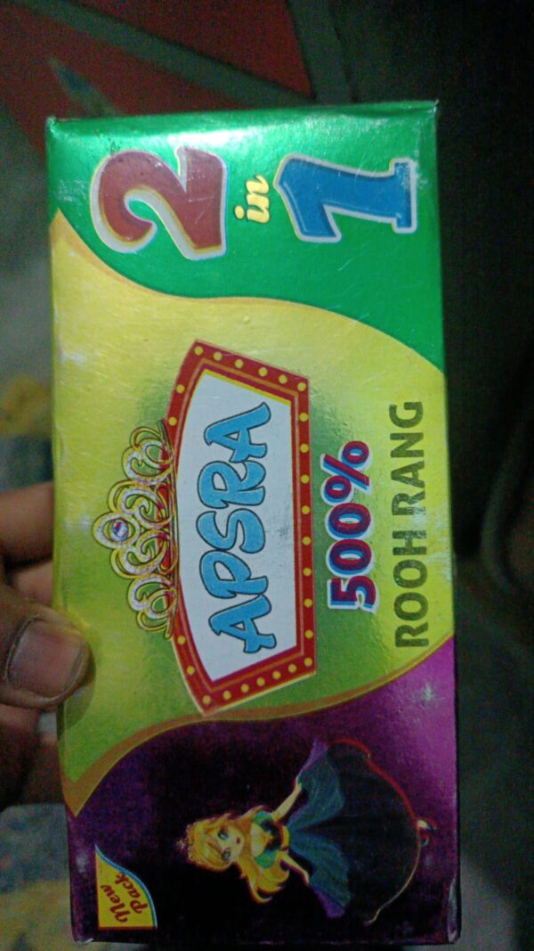 APSARA 2 in 1 Rooh Rang Holi Water Color (Pink or Green) Pack of 10/10g