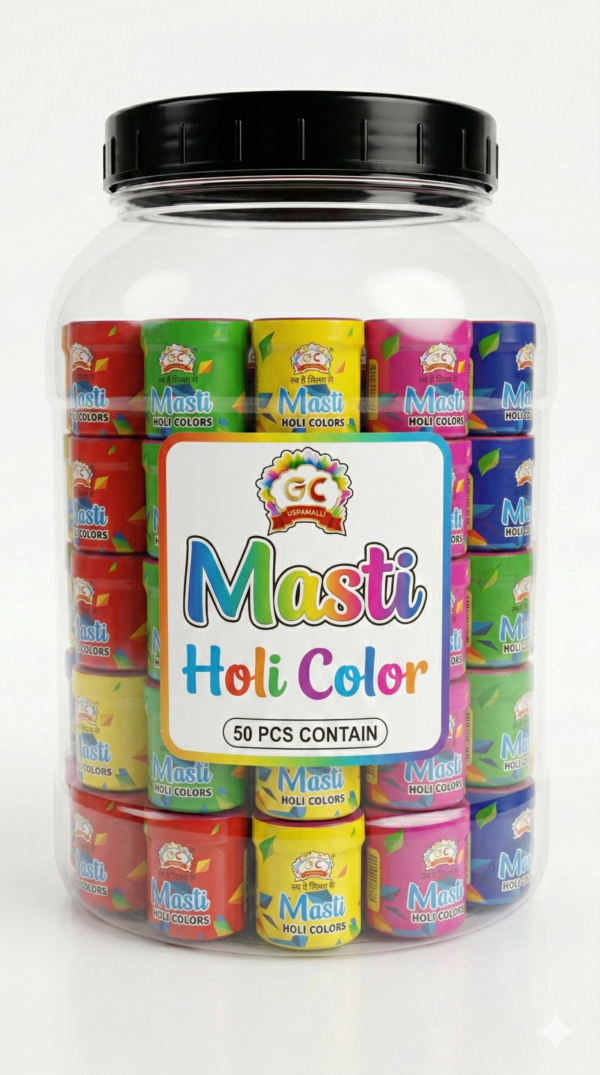 GC Masti Holi Water Color (Rendom Color) Pack of 50/2g